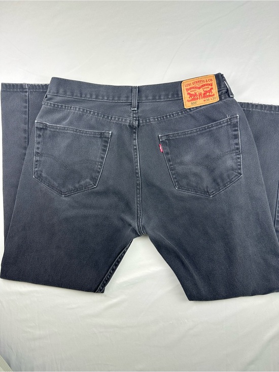 Levi's Other - Levi’s 505 Men’s Straight Leg Faded Black Denim Jeans Vintage Classic Grunge